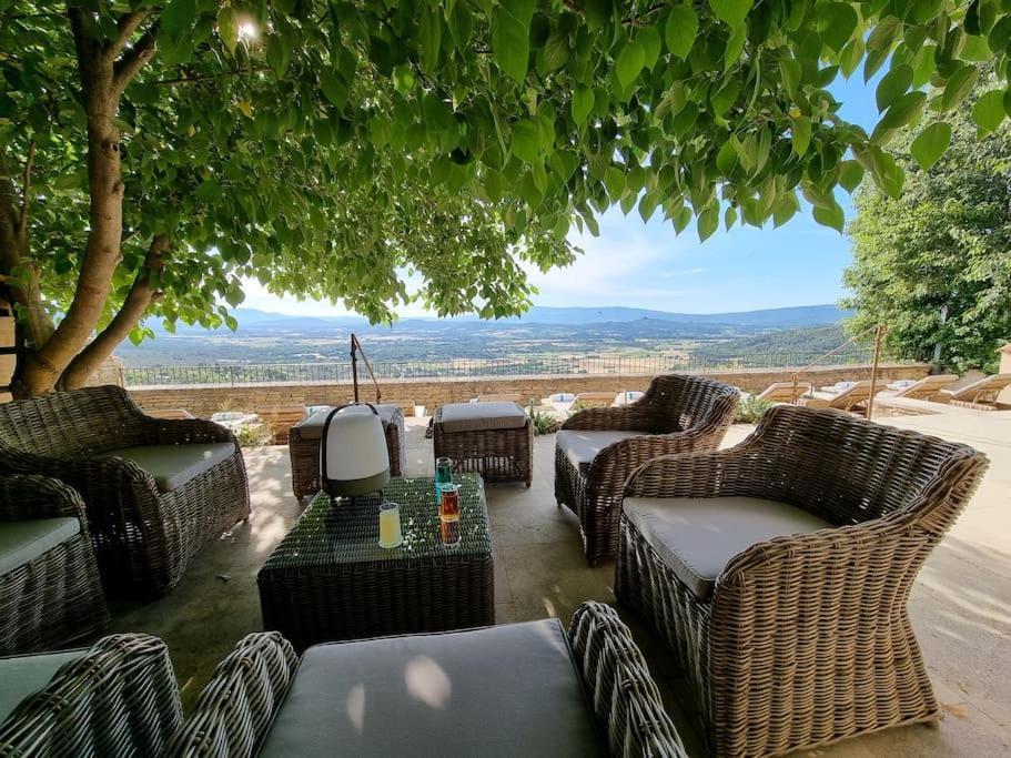 Maison Au Centre Du Village De Gordes Avec Vue Incroyable Экстерьер фото