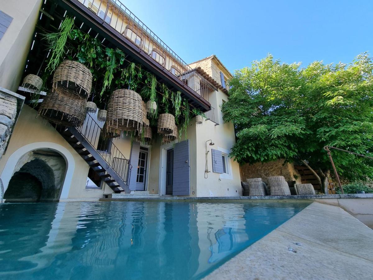Maison Au Centre Du Village De Gordes Avec Vue Incroyable Экстерьер фото