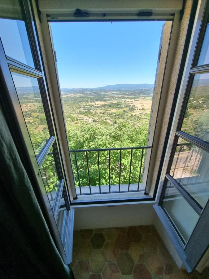 Maison Au Centre Du Village De Gordes Avec Vue Incroyable Экстерьер фото